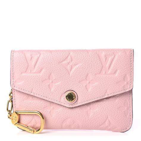 louis vuitton empreinte key pouch rose ballerine|louis vuitton key pouch.